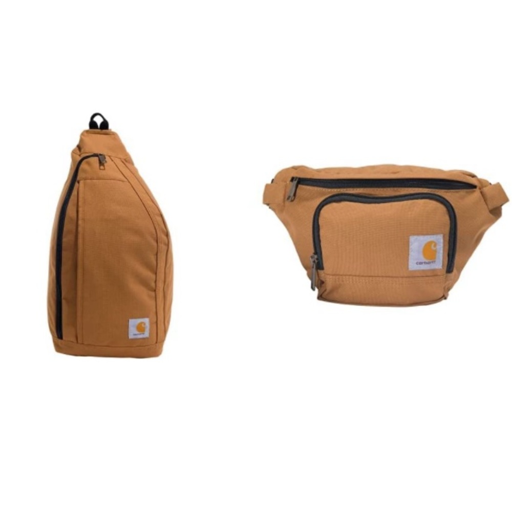 Bundle of 2 Carhartt Mono Sling Backpack and Waist Bag Unisex